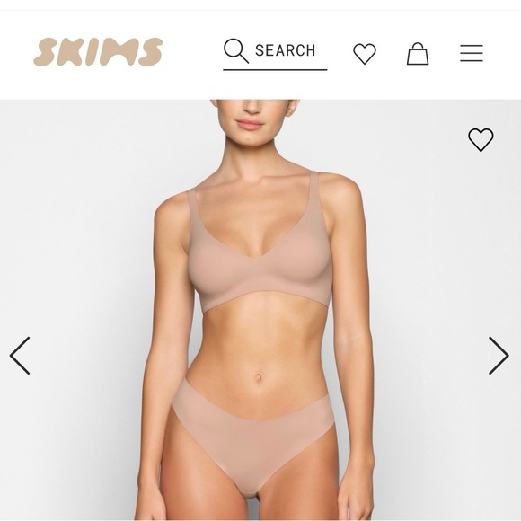 Skims Naked Plunge Bralette - Picture 1 of 8
